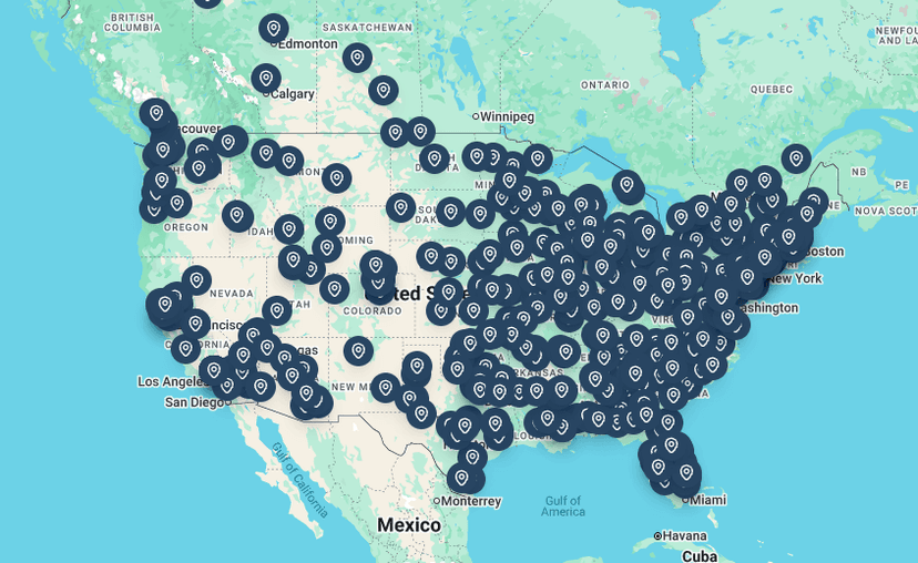Training Classroom Locations in United States and Canada | ContactPointe