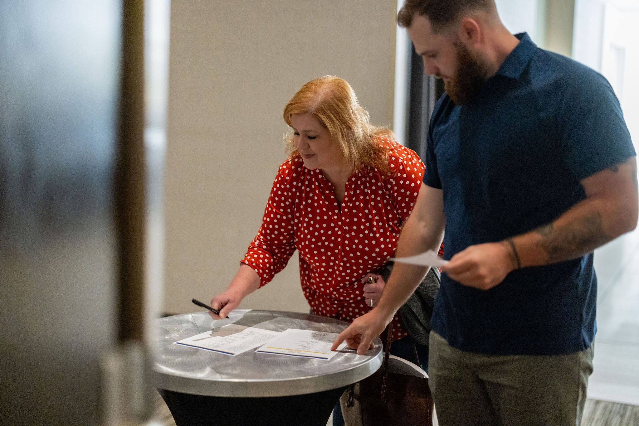 Professional attendee support