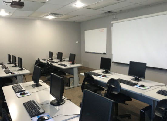 Training Classroom with Computers